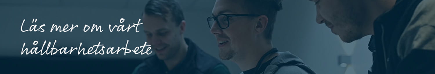 las mer om hållbarhetsarbetet