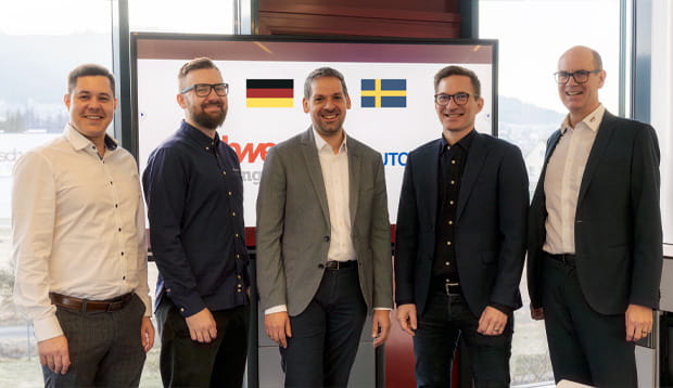 Carmelo Barbagallo, Eddie Mörnstål, Michael Halter, Niclas Fritz och James Knowlden – Schwer Fittnings och OEM Automatic