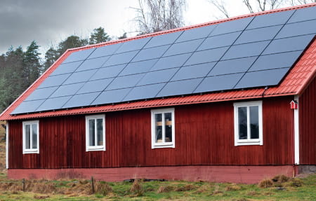 Solcellsinstallation