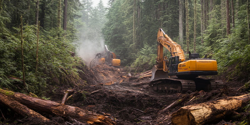 Mobila maskiner skogsmaskiner
