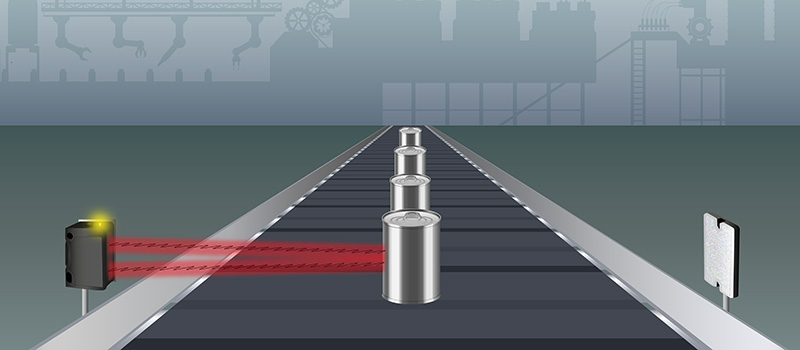 Polariserad reflektoravkänning 