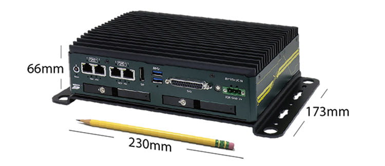 Neousys NRU dimensions