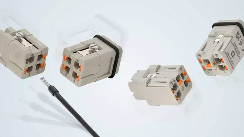 Harting Push-in kontaktdon