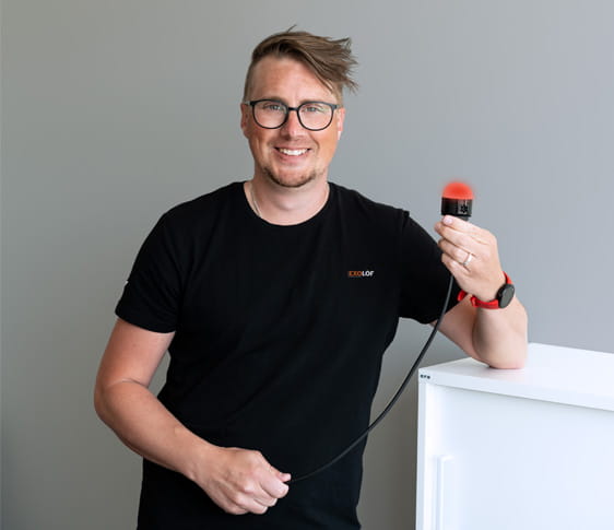 Victor och RGB Lampa Exolöf