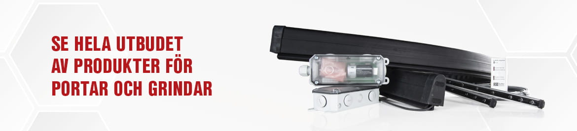 Se hela utbudet för portar och grindar