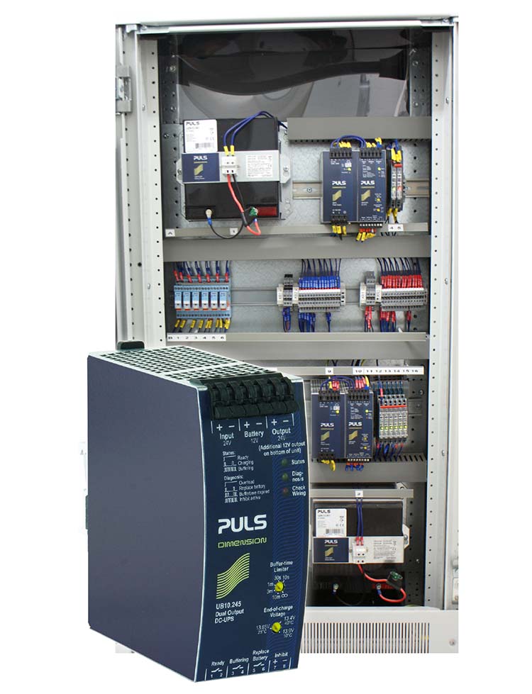 Kundcase El-bro Teknik AB, dc-ups från Puls