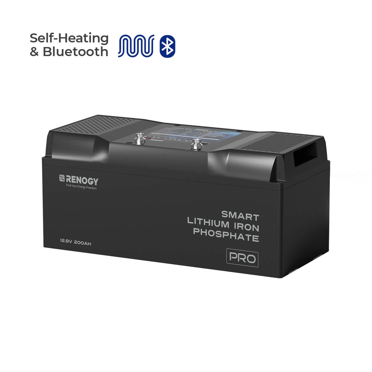 12V 200Ah Pro Lithium self-heating, BT