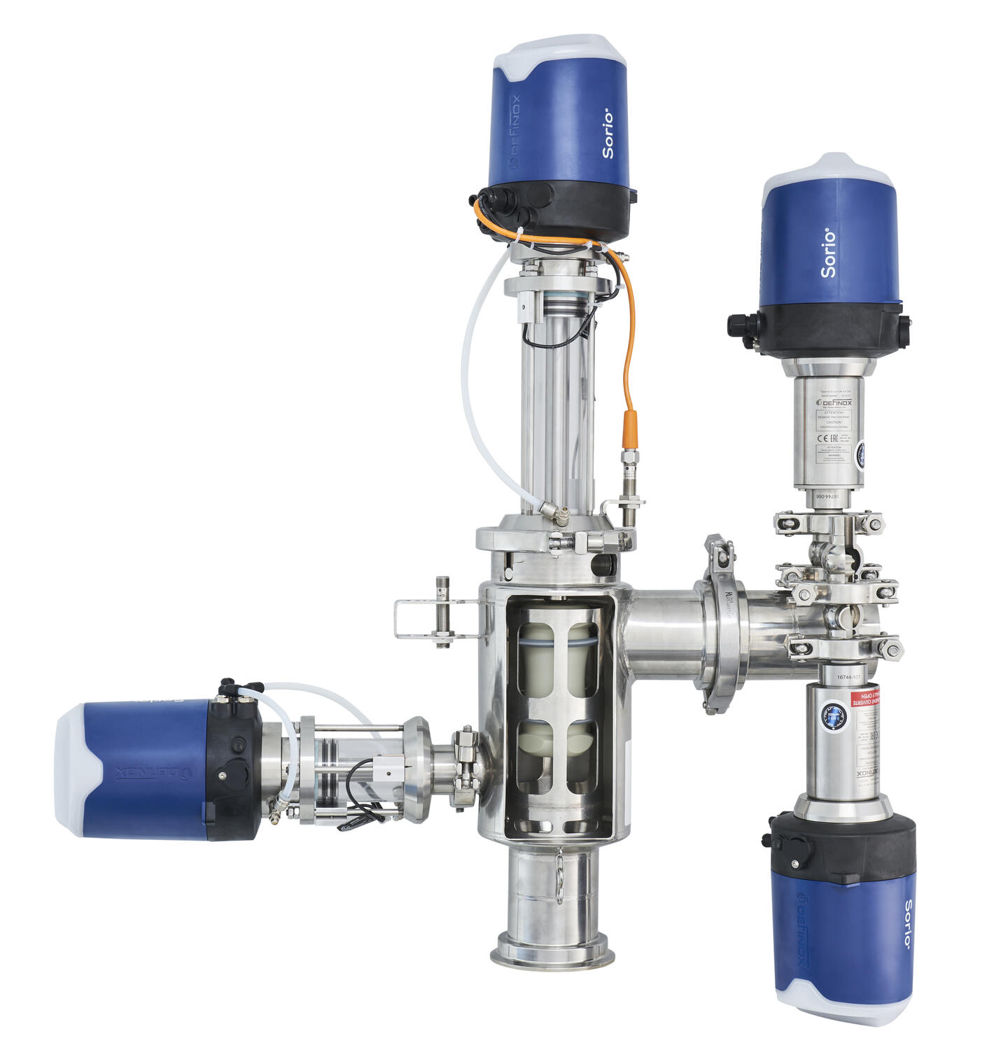 Starmotion pigging system in-line cleaning station Sorio control top.png